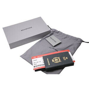 Balenciaga Passport Long Wallet Green White Red